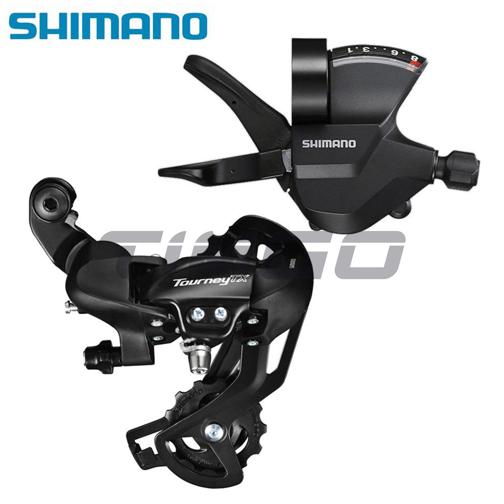 Shimano TourneyTX TX800 จักรยานเสือภูเขา 18 Speed Derailleur Set RD-TX800 SL-M315-R