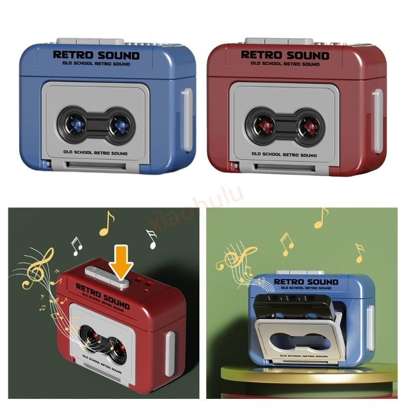 Tape Recorders Pendants Mini Recordable Music Box Pendants Ornaments