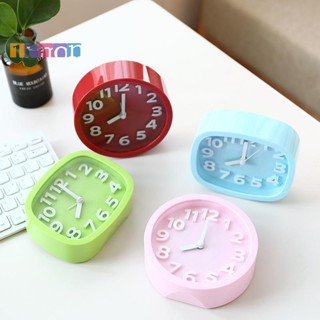 [มะนาว] เดสก์ท็อปสร้างสรรค์บุคลิกภาพนาฬิกานักเรียนข้างเตียงน…