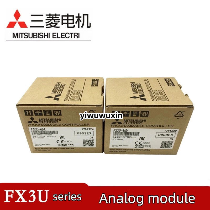 โมดูลขยายมิตซูบิชิ FX2N-8/16EX EYT EYR ER FX2N FX3U 2AD 4DA FX2N-8EYR FX2N-2AD FX2N-8EX FX2N-4AD