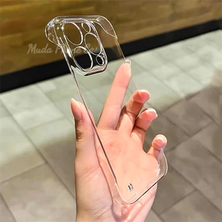 🔥เคสใส🔥 ไร้ขอบ ลดความรู้สึกเครื่องเปลือย case for iPhone 16Pro Max 15PLUS/14/13/12 Pro Max/11 pro/XS Max/XR/X|8/7 Plus