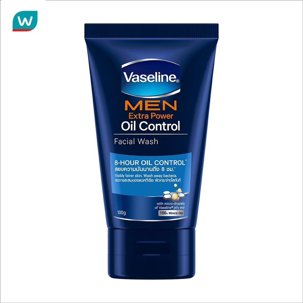 Vaseline วาสลีน เมน ออย คอนโทรล เฟซ วอช