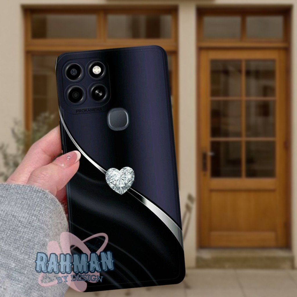 HP Softcase Infinix Smart 6 - Infinix Smart 6 Ram 3 - Infinix Smart 6 HD - วัสดุยางยืดหยุ่น - Cool M