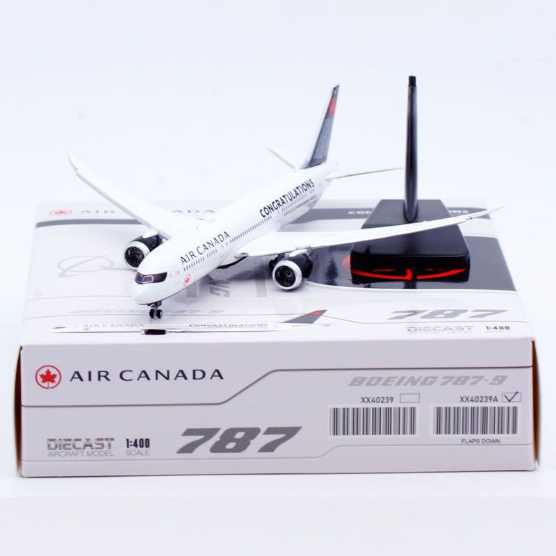 1: 400 JC Wings Alloy Airliner รุ่น Canadian Airlines B787-9 C-FVNB Wings