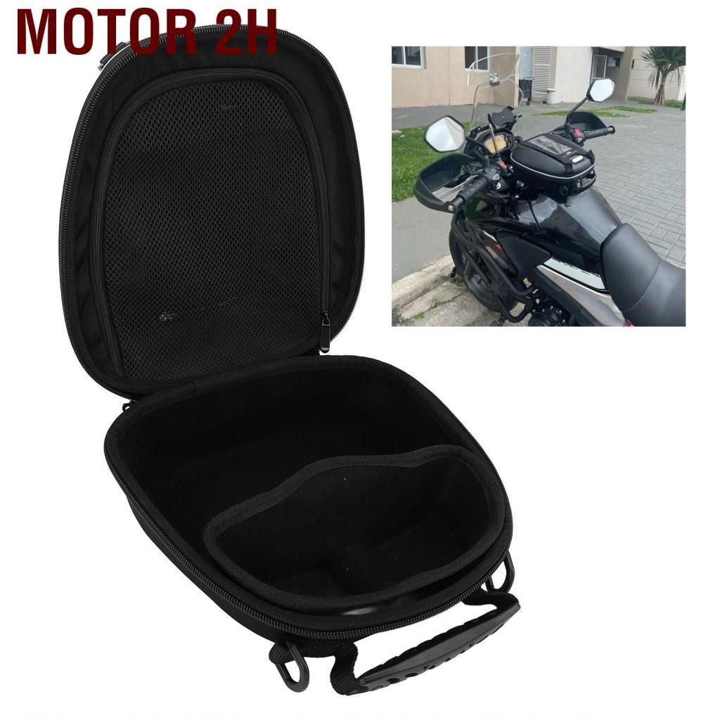 Motor 2H Happiness House*-th ถังน้ำมันมอเตอร์ไซค์ถุง 3L ความจุโปร่งใสด้านบนกันน้ำ Saddlebag สำหรับ M