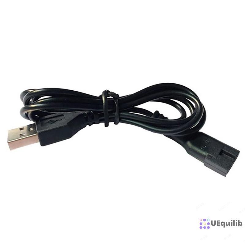Uequilib สัตว์เลี้ยงเครื่องโกนหนวดไฟฟ้าสายชาร์จ USB สายไฟ Charger อะแดปเตอร์ไฟฟ้าสําหรับ C6/C7 ผม Trimmer สายชาร์จอะไหล่ใหม่