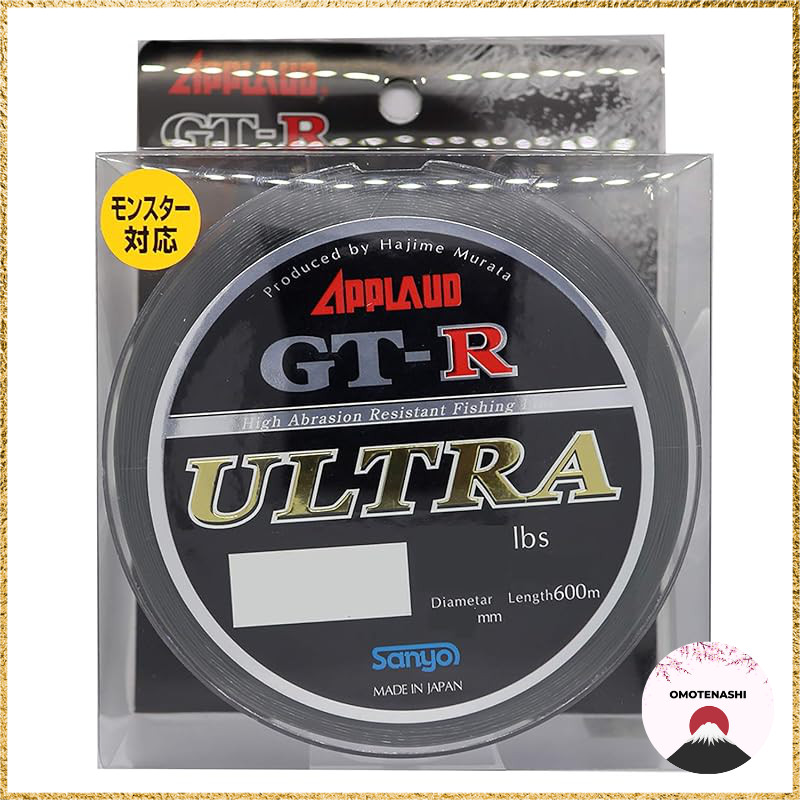 Sanyo Nylon GT-R Ultra Fishing Line 600m