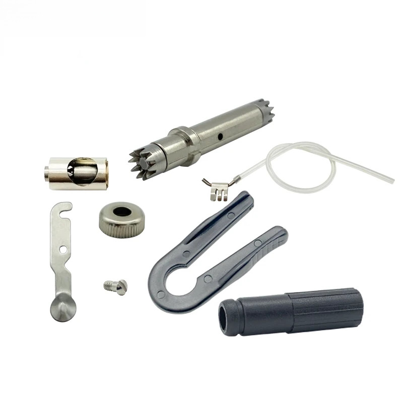 ทันตกรรมความเร็วต่ํา Handpiece ดัดเครื่องอะไหล่ประแจตลับหมึกโรเตอร์มอเตอร์ท่อน้ําปกหลังประแจตรง