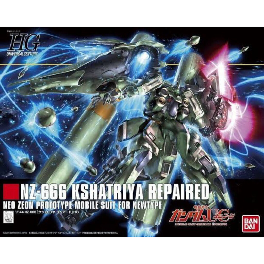 [PRE-ORDER] HG BANDAI NZ-666 Kshatriya Repaired