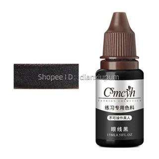 [มีจําหน่าย]csmcyh สักคิ้วถาวรฝึกเม็ดสี15มิลลิลิตรสักคิ้วหมึกแต่งหน้าถาวรสักสามเณรฝึกหมึกเครื่องมือแต่งหน้า