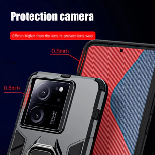 กันกระแทก Matte แหวนสําหรับ Xiaomi 13T Pro Ultra Kickstand สําหรับ Xiaomi 13 12T 12 11T 11 10 14 Pro Ultra Lite กรณี