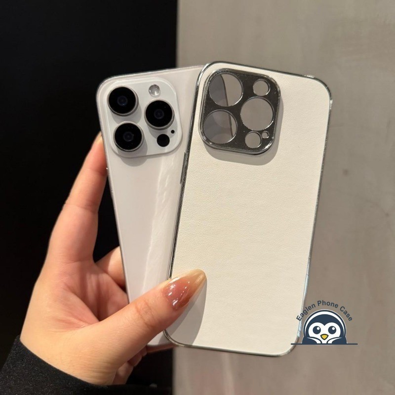 ใหม่ปลอกหนังสีขาวสําหรับVivo V40 V30 V29 V27 V27E V25 V23 V23E Y75 Y55 S1 T2X T2 Pro T1 5G 4G Anti-f