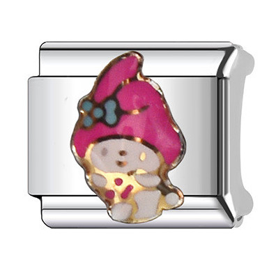 การ์ตูนอะนิเมะรูปแบบตัวละครอิตาเลี่ยนโมดูลสร้อยข้อมือ ทําเอง สร้อยข้อมือสแตนเลสเครื่องประดับอุปกรณ์เสริม - รูปที่ 4