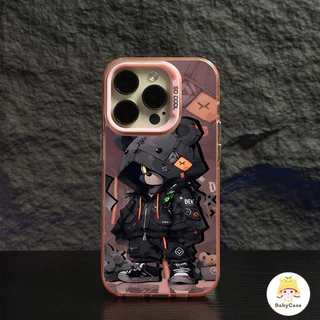 เทรนด์แฟชั่นเย็นหมีอ่อนนุ่ม เคสไอโฟน11 13 16 15 17 12 14 Pro Max 7Plus 16Plus 8Plus XR 7 8 16 14 15Plus X XS Max SE 2020