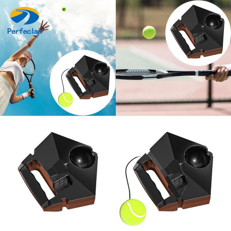 Perfeclan Tennis Rebounder เครื่องมือการฝึกอบรมเทนนิสสําหรับ Park Training ผู้ที่ชื่นชอบการออกกําลังกาย
