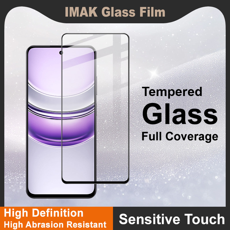 ฟิล์มกระจก Realme 14x 5G IMAK Pro+ กระจกนิรภัยเต็มรูปแบบสําหรับ Realme 14x 5Gฟิล์ม