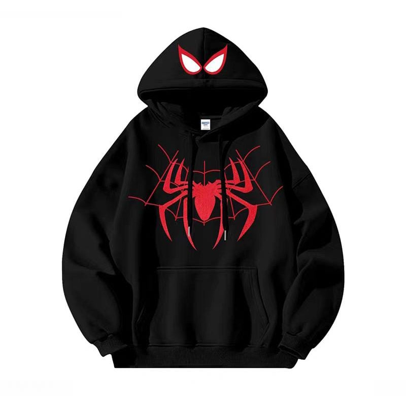 HOODIE SPIDER SWETER BASIC UNISEX V1