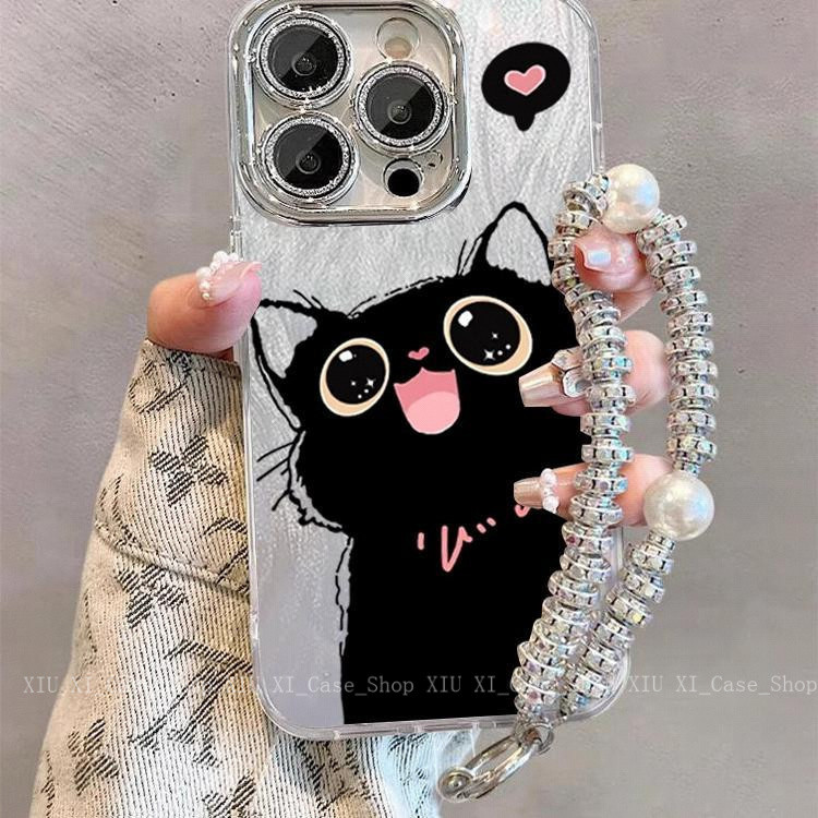 💖Float💖เคสApple ที่รองรับ เคส เคส iPhone 16 PRO MAX iPhone 15 PRO MAX 14 PRO MAX 13 PRO MAX เชลล์ขนน