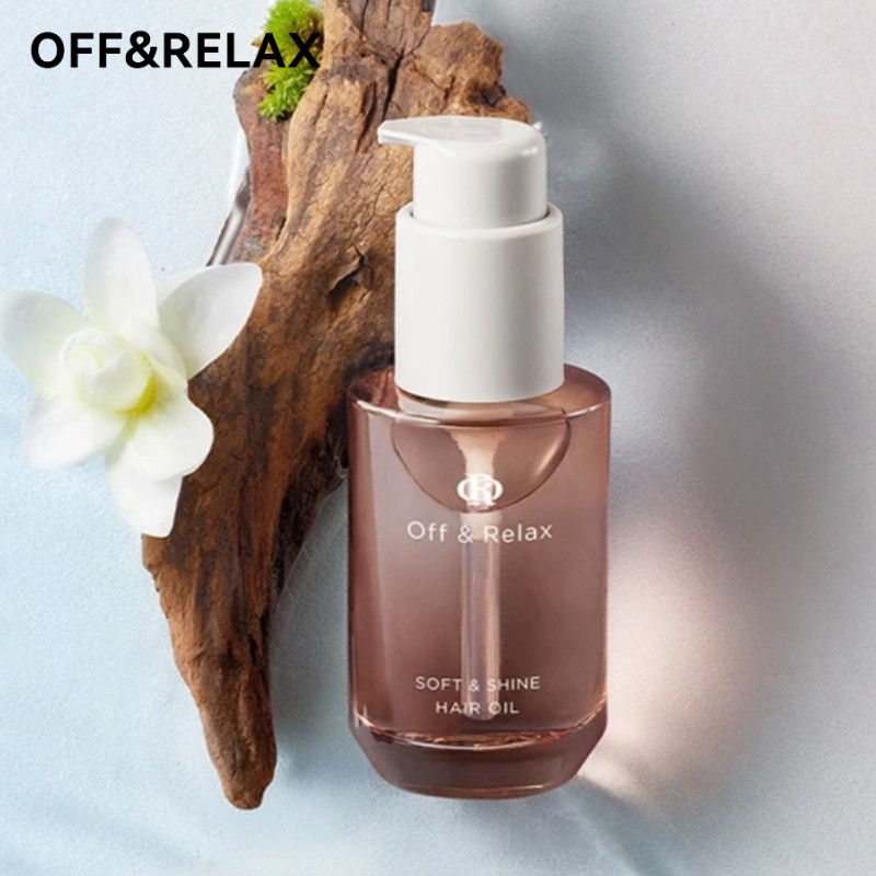 OFF&RELAX น้ํามันหอมระเหยดูแลเส้นผม Watery Anti-Frizz Moisturizing และน้ํามันผมหอม