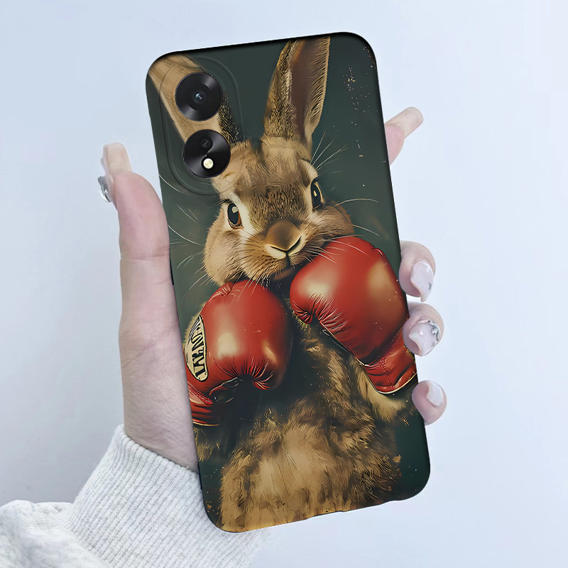สําหรับ OPPO A38 4G CPH2579 กรณีน่ารักการ์ตูน Panda ดอกไม้รูปแบบ Candy สีซิลิโคนนุ่มโทรศัพท์ปกหลังสําหรับ OPPO A18 CPH2591 ปลอก ราคา ถูกที่สุด ดีลบีเคเค แกลเลอรีภาพที่ 5