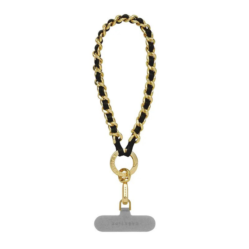 Caseti โทรศัพท์มือถือ Lanyard Chain สายรัดข้อมือสั้น Kafuu สายคล้องรถกระบะโลหะแบบพกพาเครื่องประดับแฟชั่น