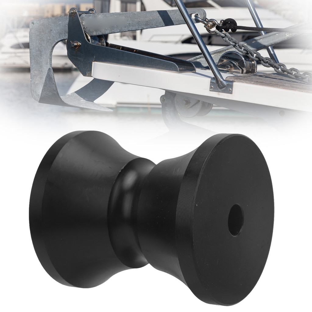 [jingad] เรือ Bow Trailer Roller Robust Buffering Bow Stop Bell Guide Roller Heavy Duty Trailer Roll