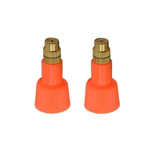 RUN 2 ชิ้นเปลี่ยนหัวฉีดเคล็ดลับสําหรับ Garden Sprayers Leakproof สเปรย์พลาสติกหัวฉีดขวดติดตั้งง่าย Sprayer Ca