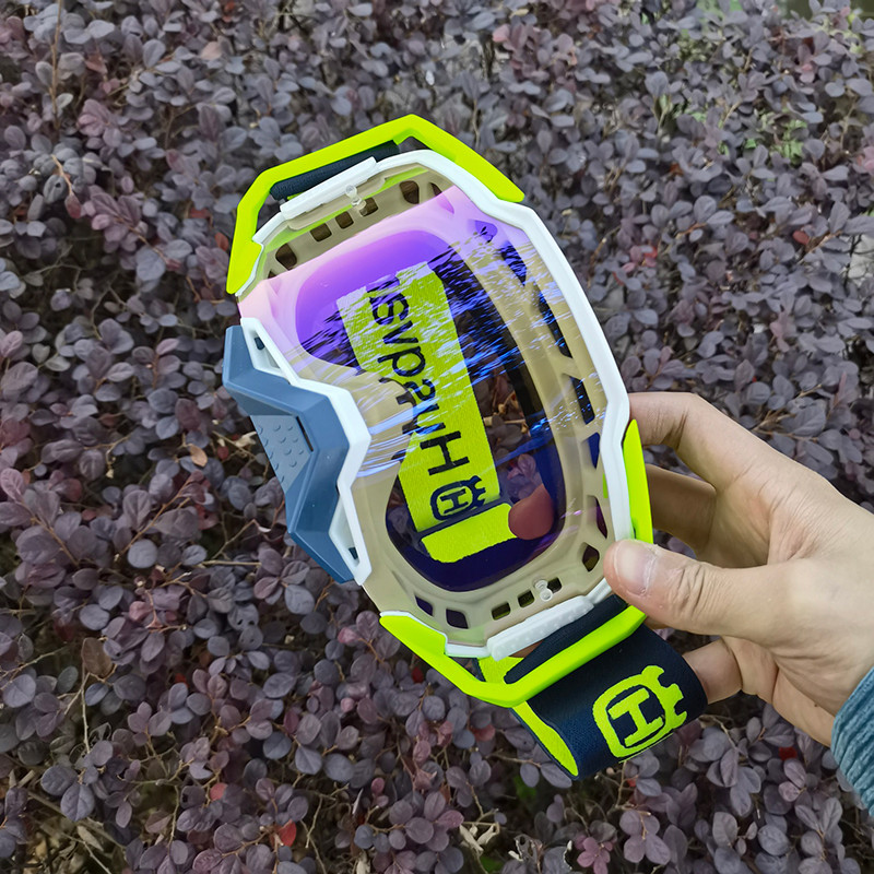 HUSQVARNA Motocross Goggles UV400 แว่นตารถจักรยานยนต์ MTB หมวกกันน็อค Goggle ผู้ชายผู้หญิง Moto Off-road กีฬา Shades สําหรับ Enduro ATV MX