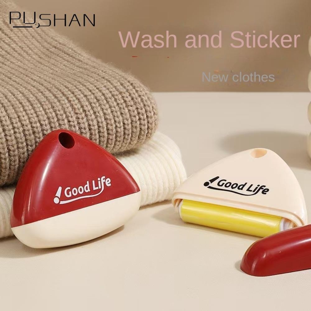 Pushan ชุดกําจัดขนสัตว์เลี้ยง, เครื่องมือทําความสะอาดแบบใช้ซ้ําได้ Lint Remover, คุณภาพสูงแบบพกพากําจัดขน Manual Lint Roller สัตว์เลี้ยง