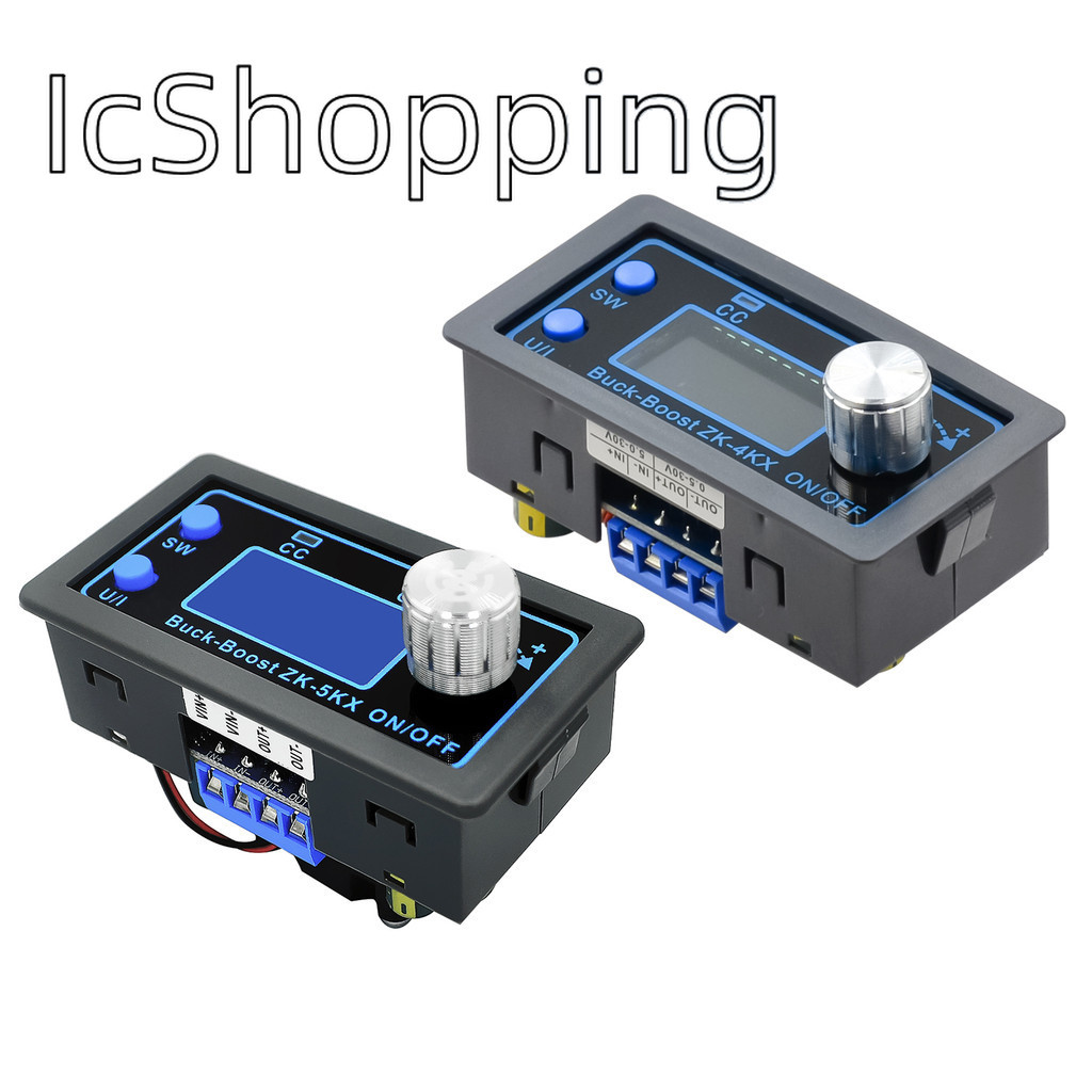 Zk-4kx ZK-5KX DCDC Buck Boost Converter CC CV 0.5-30V 4A 5V 6V 12V 24V โมดูลปรับตัวควบคุมห้องปฏิบัติ