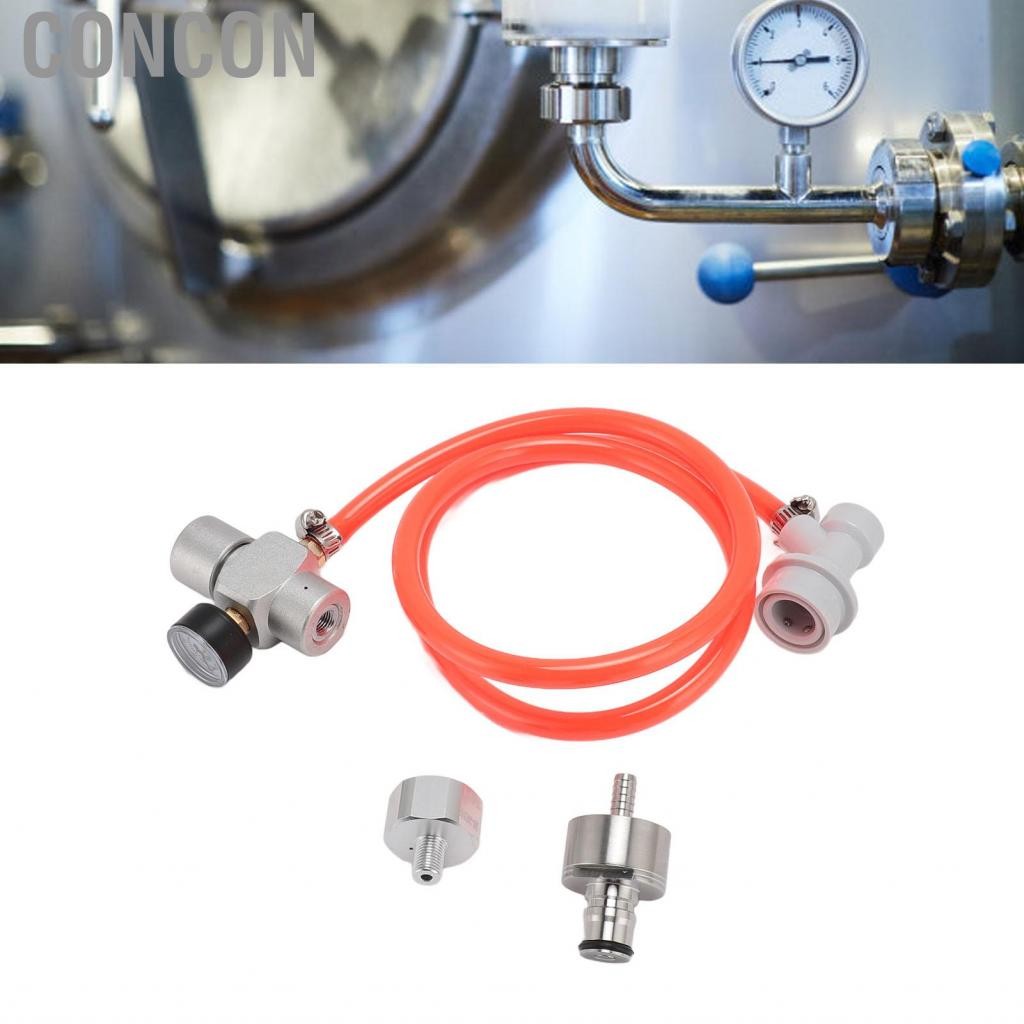 Concon Mini Keg Regulator สแตนเลสสตีลกาแฟโซดา CO2 ความดัน Reg
