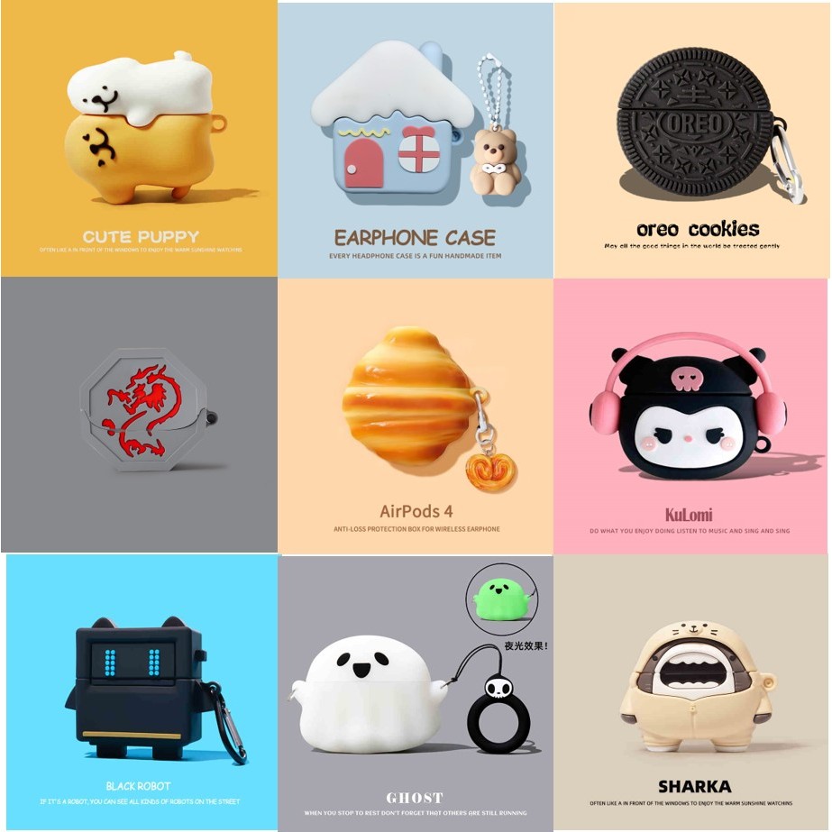 Stock Ready คอนโซลเกมการ์ตูนซิลิโคนหูฟังสําหรับ Xiaomi Redmi Buds 6 Pro Accessorie Charger กล่องตะขอ