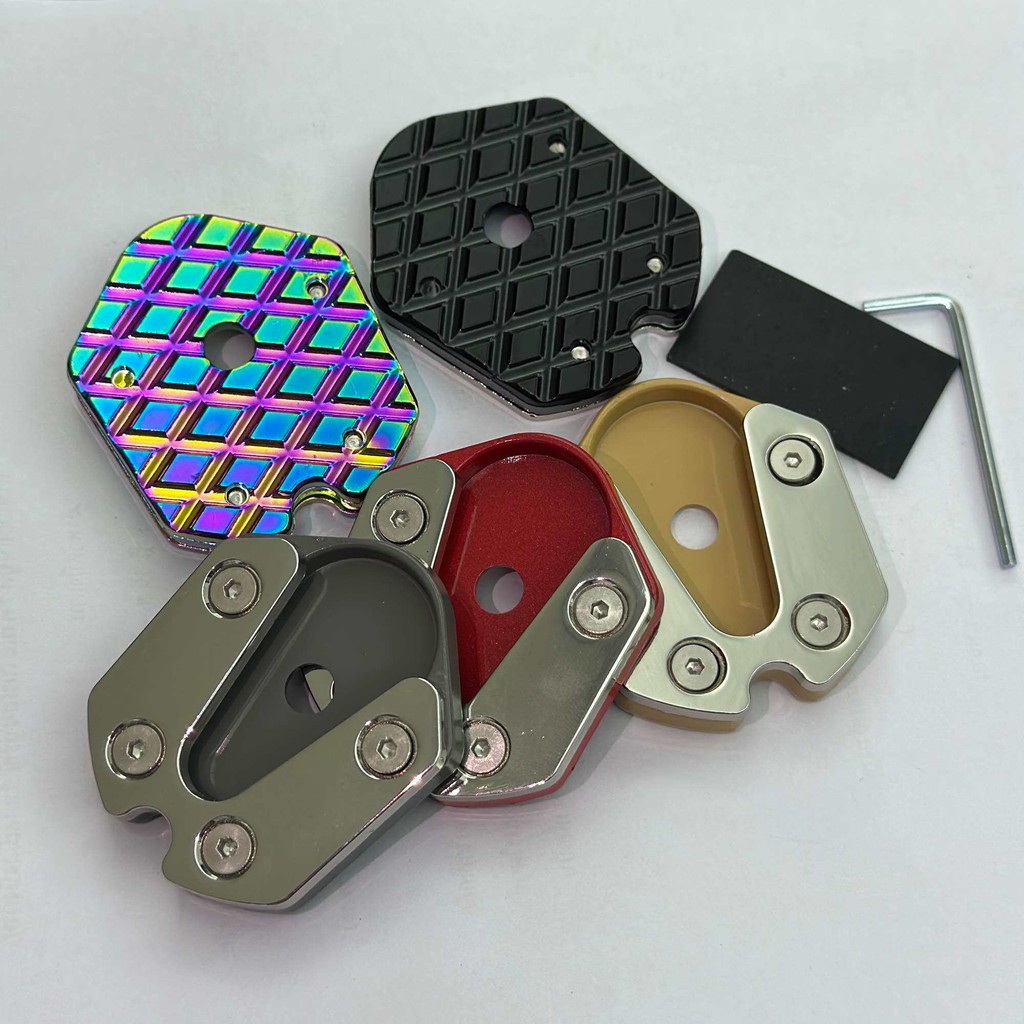 Vespa  แป้นรองขาตั้งรถจักรยานยนต์แป้นรองขาตั้งรถจักรยานยนต์ทุกรุ่น(ตีนเป็ด)SprintPiaggioPrimavera150 S150 LX150 GTV S LX - รูปที่ 2