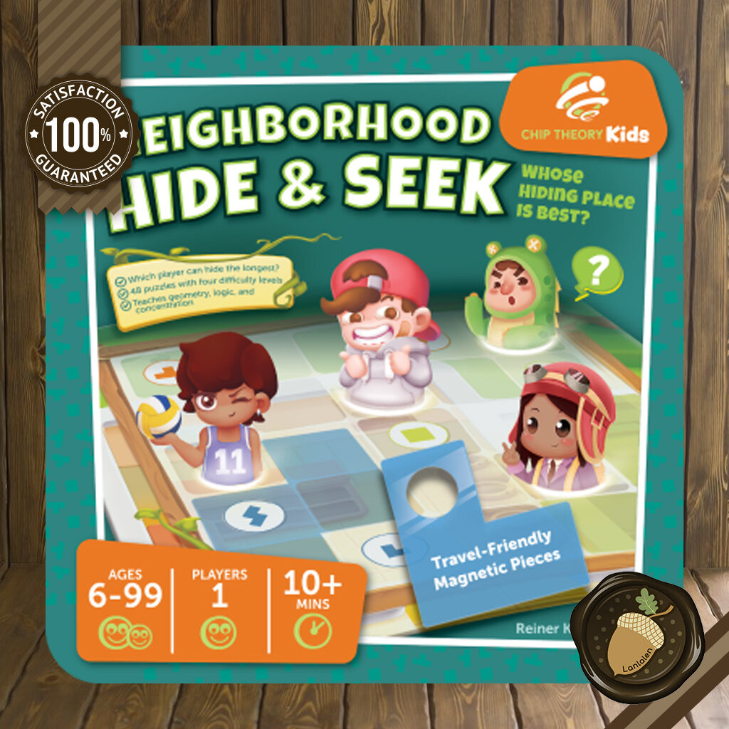 Neighborhood Hide & Seek [Chip Theory Kids] Board Game บอร์ดเกม