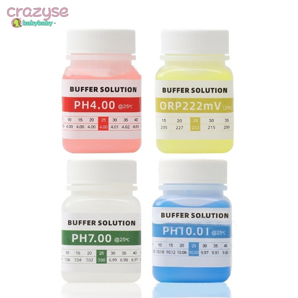 [Cra]ชุดสอบเทียบน้ํายามาตรฐาน Ph 50ML คุณภาพสูง 4.00/7.00/10.01/222mV ORP Tester
