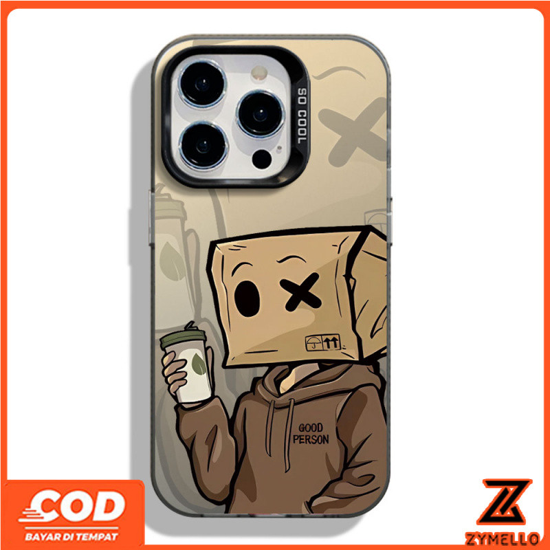 สําหรับ OPPO Reno 14F Reno 14 Pro Reno 13F Reno12 F Reno 12 Reno11 F Reno 11 Pro Reno 10 Pro Reno 8T Reno 8Z Reno 7Z Reno 8 ถุงกระดาษหัวมนุษย์กันกระแทก TPU โทรศัพท์มือถือ - รูปที่ 4