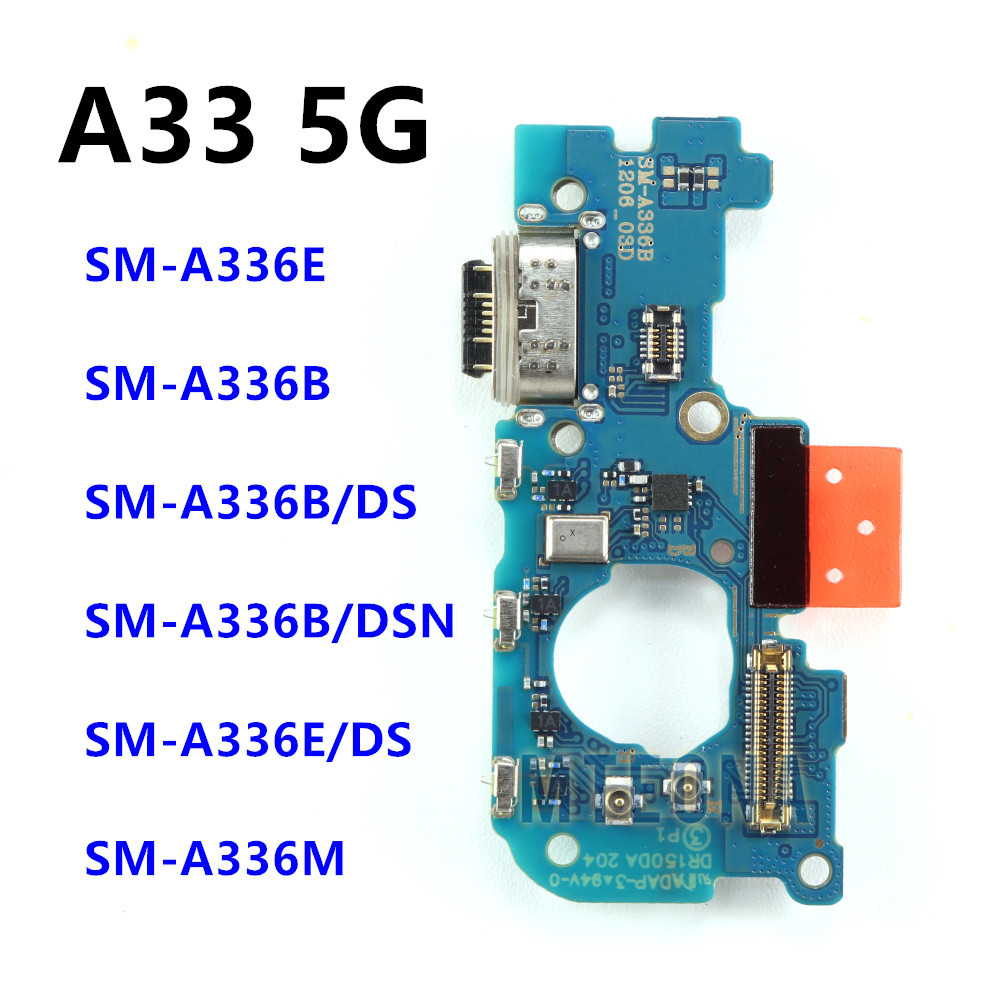 USB Type-C Fast ชาร์จพอร์ตบอร์ด Pin สําหรับ Samsung Galaxy A33 5G A336 SM-A336B