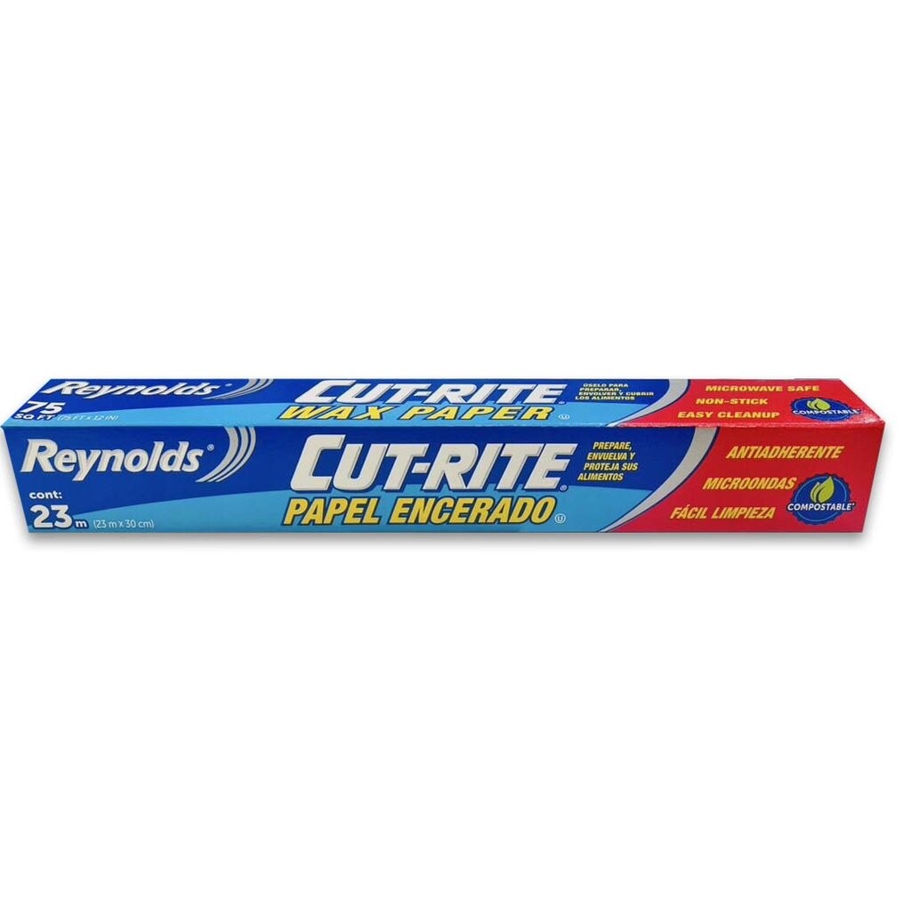 กระดาษไขห่ออาหาร Reynold Cut Rite Wax Paper กว้าง 30 ซม. ยาว 23 เมตร (09-0569)