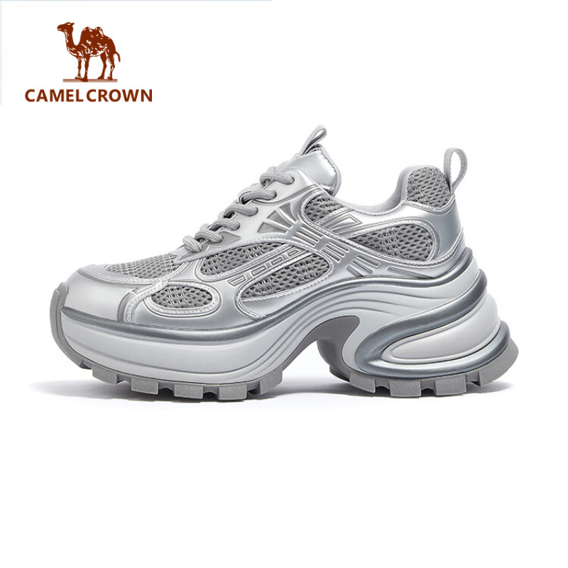 CAMEL CROWN รองเท้า Chuckty สตรี ดีไซน์ chunky sole เพิ่มความสูงให้คุณ