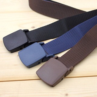 เข็มขัดยุทธวิธี หัวพลาสติก สายไนล่อน ขนาด 3.8 cm พร้อมส่ง