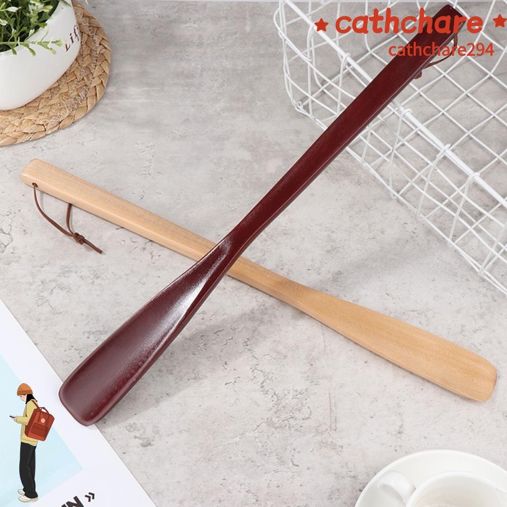 Cathchare294 แตรรองเท้า, ด้ามยาวพิเศษถอดง่าย Shoehorn Lifter, แบบพกพาง่ายแขวนไม้อาวุโสสวมรองเท้าเครื่องมือหญิงตั้งครรภ์ได้รับบาดเจ็บคน