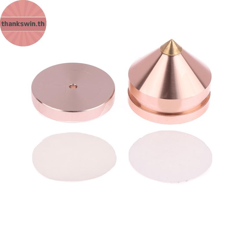 Thankswin 1 ชุดลําโพง Spikes ขาตั้งฟุตลําโพงเสียงอะไหล่ซ่อม Turntable Stand โช้คอัพ Pin เล็บและแผ่น th