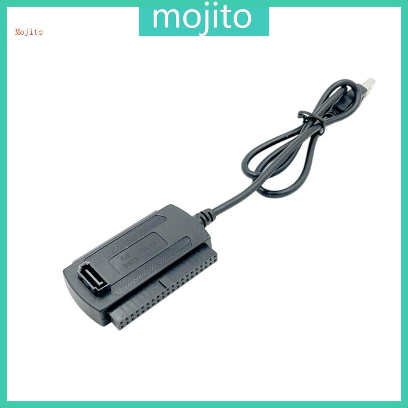 Mojito ความเร็วสูง USB to IDE สายแปลงรองรับ 2 5 นิ้ว 3 5 นิ้ว 5 25 นิ้ว HDD และไดรฟ์ออปติคัล HDD Tra