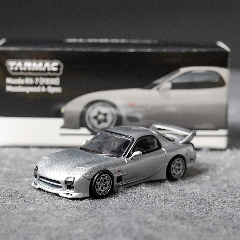 【พร้อมส่ง】pop race rx7 ป๊อปเรซ 1:64 PR640275 Mazda RX7 RE-Amemiya Japan Special Edition