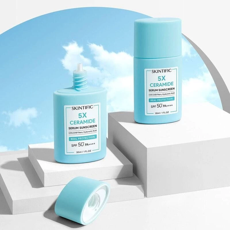 Skintific 5x Ceramide Serum Sunscreen Spf50+ Pa++++ สคินทิฟฟิค 5เอ็กซ์ เซราไมด์ เซรั่ม ซันสกรีน  ผิว สกินแคร์ 30ml thumbnail 5
