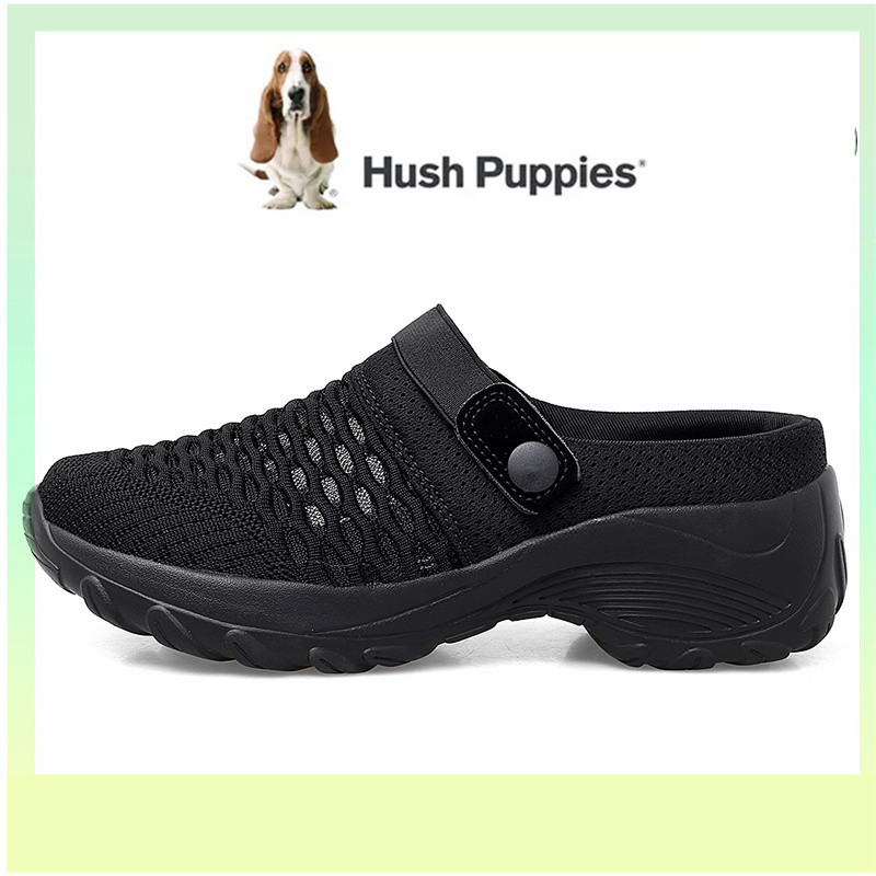 HUSH PUPPIES Hush Puppys รองเท้าผู้หญิงรองเท้าแบนผู้หญิงเกาหลี Hush Puppy รองเท้าผู้หญิงกีฬารองเท้าผ