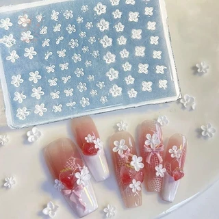 [maybeauty] แม่พิมพ์เล็บซิลิโคนผลไม้ 3 มิติดอกไม้หวานกลีบดอกไม้นางฟ้าเล็บแม่แบบ DIY ตกแต่งเล็บแม่แบบสําหรับ Charms {TH}