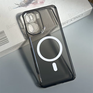 สําหรับ ZTE Nubia Neo 3 5G Z2464N Neo 3 GT 5G Z2465N Soft TPU ซิลิโคนฝาครอบป้องกันสติกเกอร์แม่เหล็ก