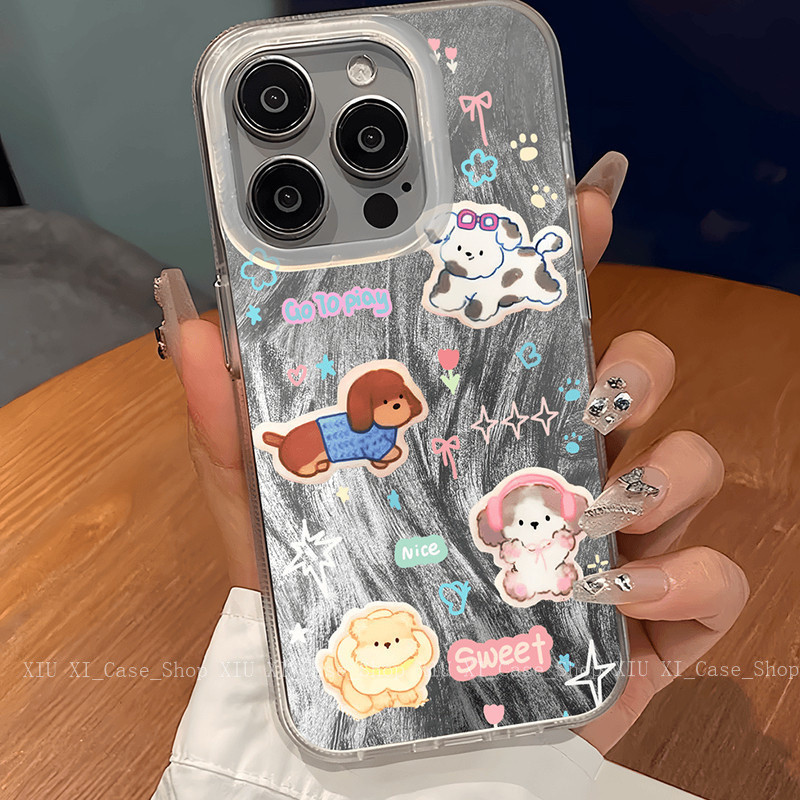 🎮เคสไอโฟน ที่รองรับ เคส iPhone 16 PRO iPhone 15 PRO MAX 14 PRO MAX 13 X XR 7Plusโปร่งใสและป้องกันการ