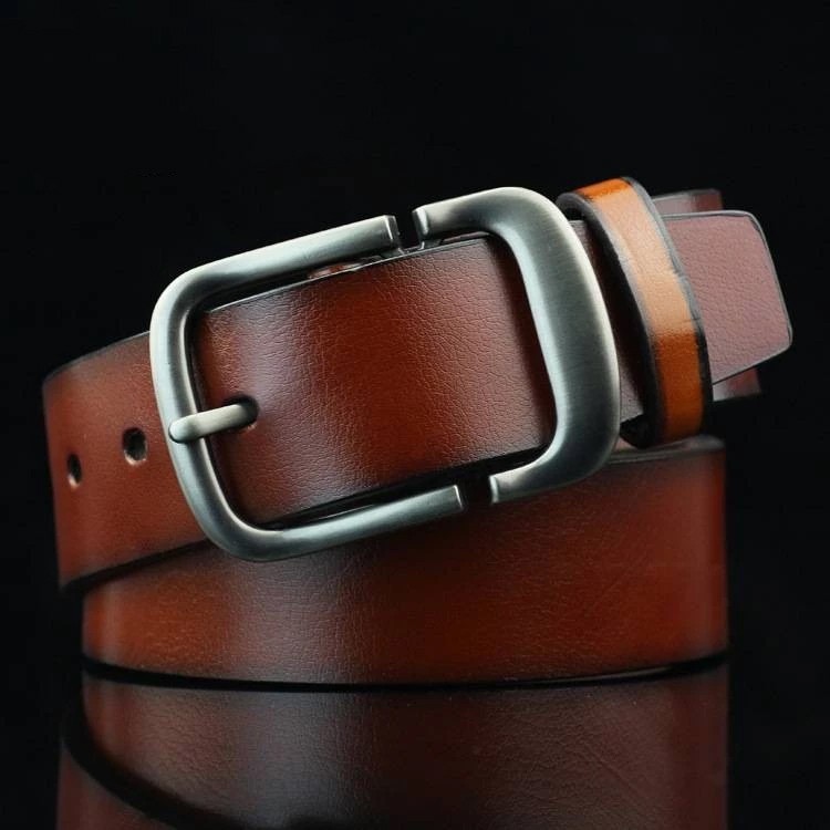 TukTuk TukTuk ร้านไทยส่งไว เข็มขัดหนังวัว หรูหรา สำหรับผู้ชาย